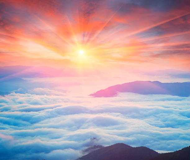 istock Misty Carpathian Sea 508518474