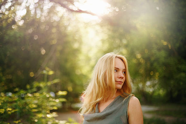 istock Thoughtful Woman in Summer Sunny Day 508522088