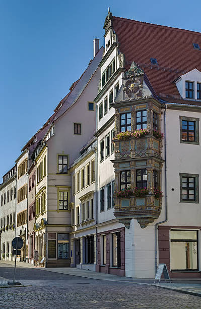 istock street in Freiberg, Saxony,Germany 508522324