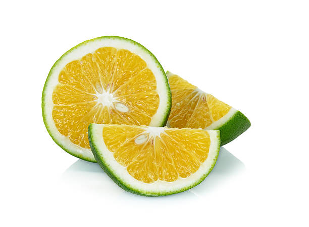 istock Citrus sinensis isolated on the white background 508525398