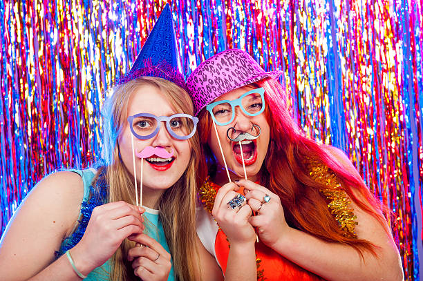 istock Young nice girls have fun 508538504
