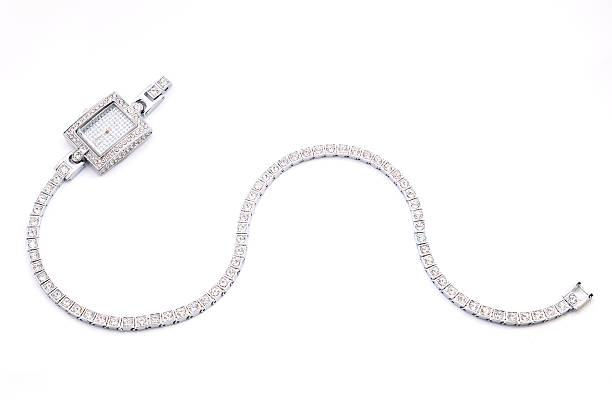 istock silver women's wrist watch on a white background 508541262
