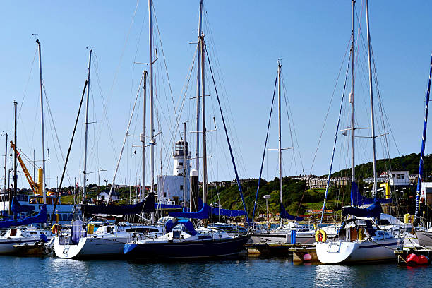 istock Masts and Lighthouse, Scarborough 508541294