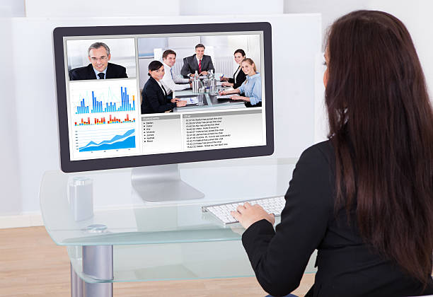 istock Businesswoman Having Video Conference 508545691