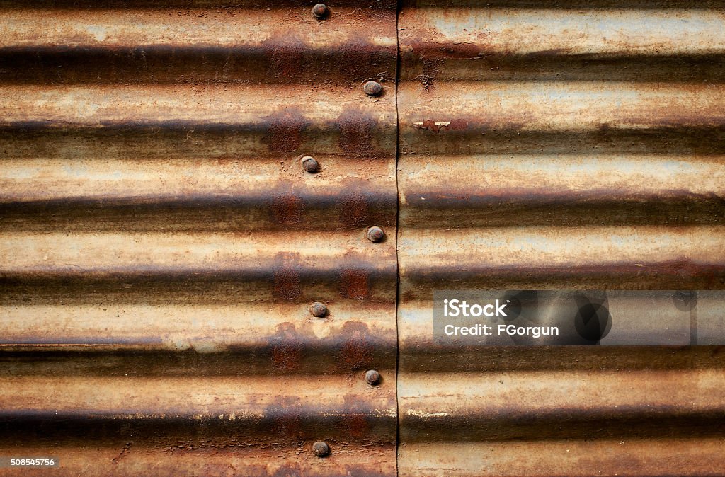 Shutter Door Texture Galvanized Steel Roller Shutter Door, suitable for use as empty background. Abstract Stock Photo