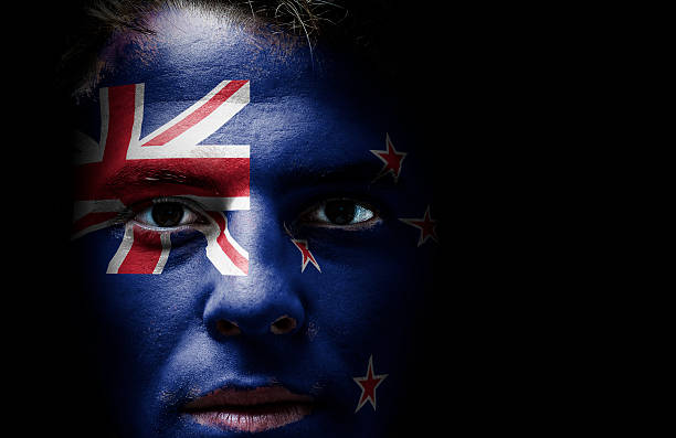 istock New Zealand flag on face 508549635