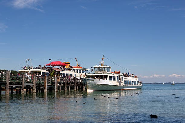 istock Steamship at the pier, Chiemsee, Bavaria 508551538