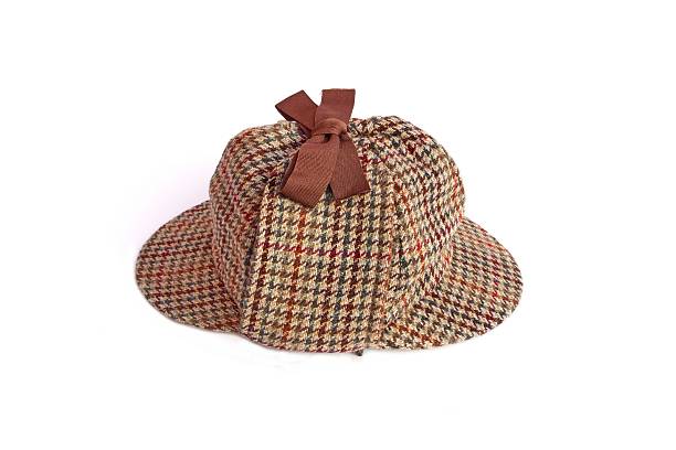 istock British Deerstalker or Famous Detectives Hat or Cap Isolated 508551719