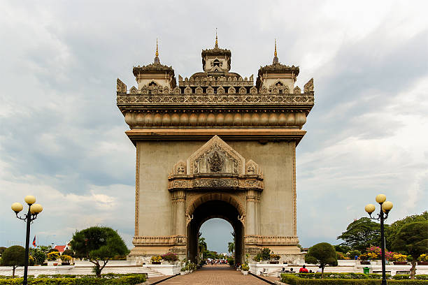 istock Patuxai literally meaning Victory Gate or Gate of Triumph. 508553464