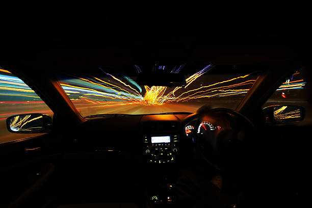 istock Image blur movement of the vehicle. 508554544
