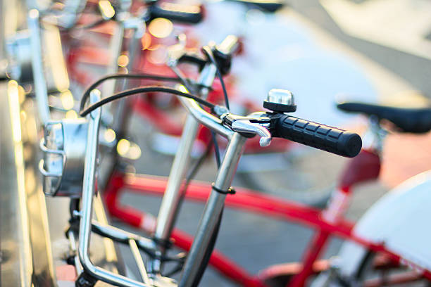 istock Bicycle parking in Barcelona, Spain 508554624
