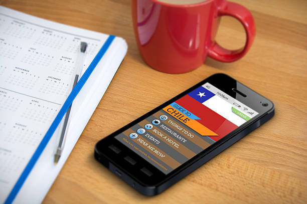 istock Travel Guide - Chile - Smartphone App 508554722