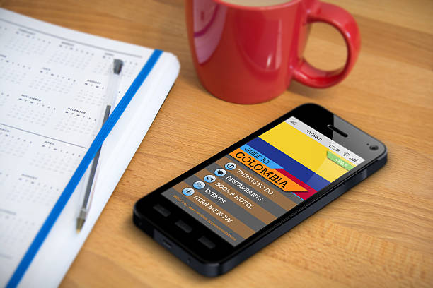 istock Travel Guide - Colombia - Smartphone App 508554784