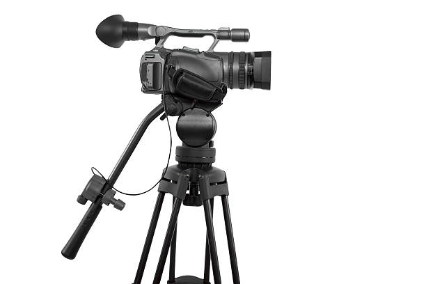 istock Professional Production Video Camera on White Background 508576259