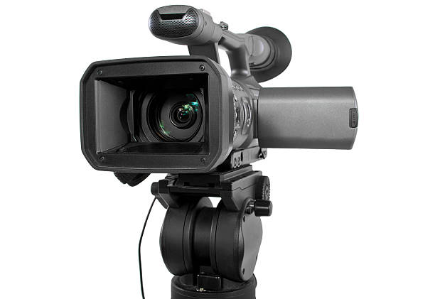 istock Professional Production Video Camera on White Background 508576269