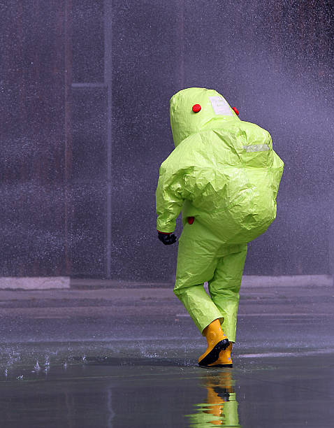 istock man with the jumpsuit for the biohazard 508576387