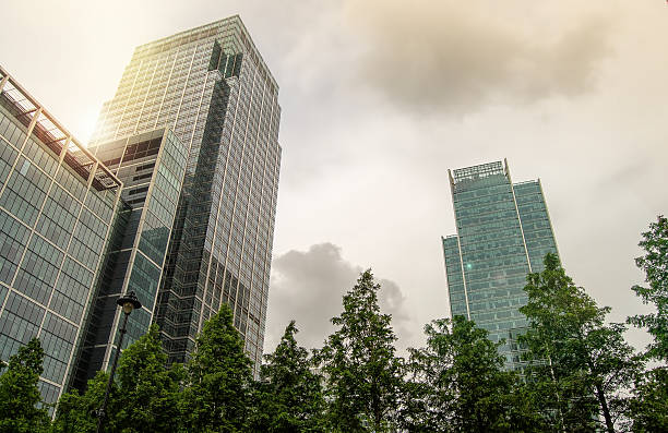 istock Modern city skyscrapers 508585470