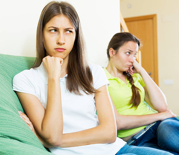 istock Sad young women looking away 508587096