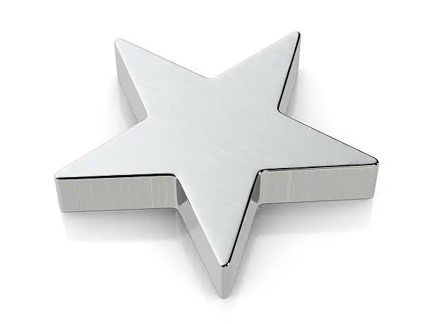Photo of Metallic star symbol