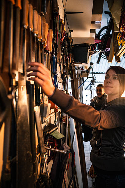 istock Women in business, working in a garage 508588568