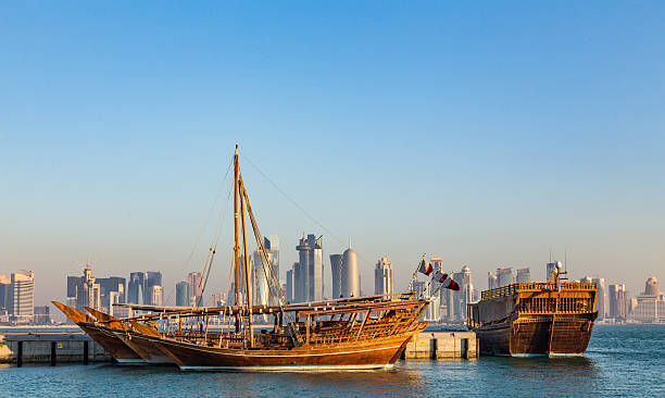 istock Doha Corniche in the early morning 508589638