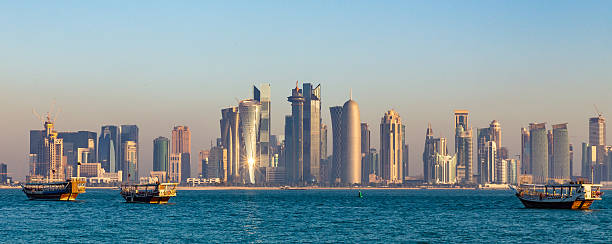 istock Doha Corniche in the early morning 508589700