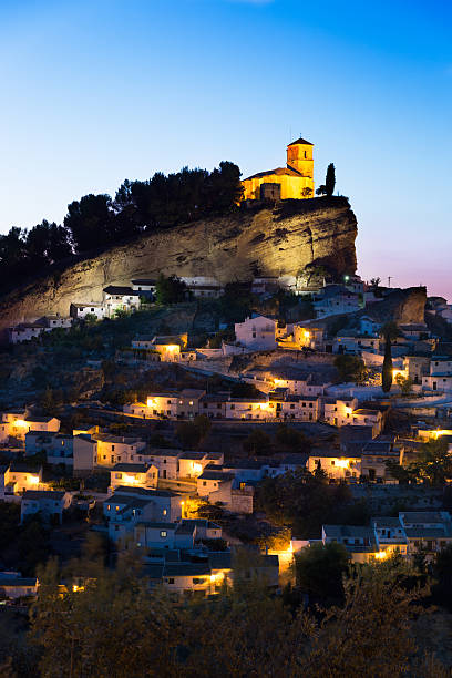 istock Montefrio at dusk, Province of Granada, Spain 508590114