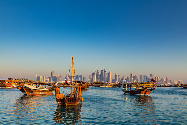 istock Doha Corniche in the early morning 508590416