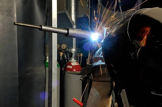 Photo of Welder at work