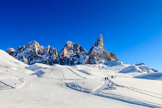 The Natural Park Paneveggio - Pale di San Martino is a protected area established in 1967, that includes the Trentino group of Dolomites of the Pale di San Martino, the eastern sector of the Lagorai massif and the spruce forest of Paneveggio. Trentino-Alto Adige, Italy.