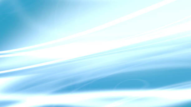 istock Blue background with shinny white lines 508604841