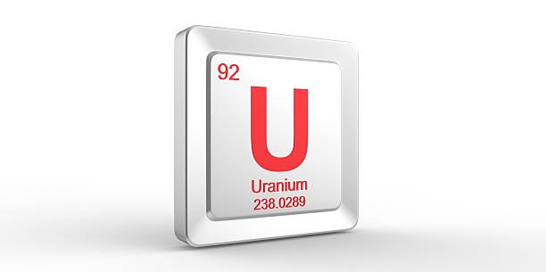 istock U symbol 92 material for Uranium chemical element 508605461