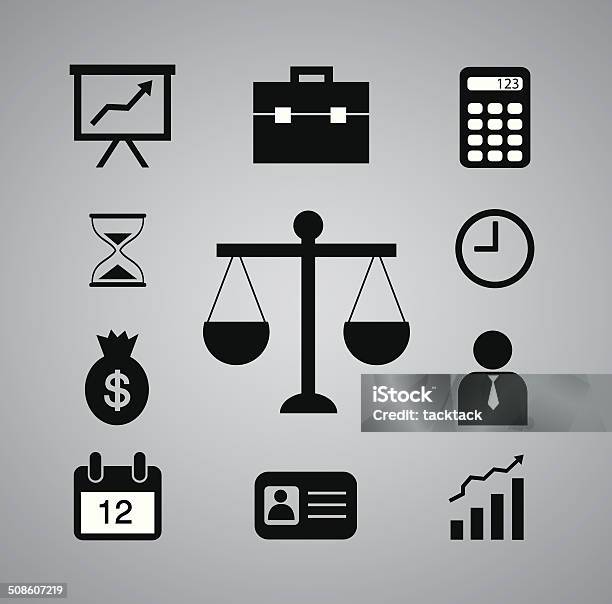 Business Symbol Stock Illustration - Download Image Now - Adult, Analyzing, Animal Scale