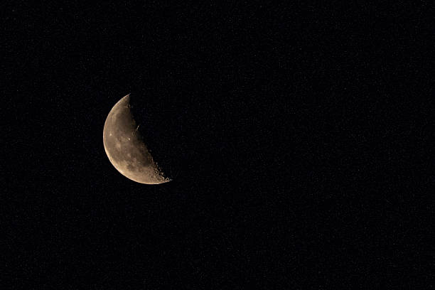 istock quarter of moon and stars 508607741