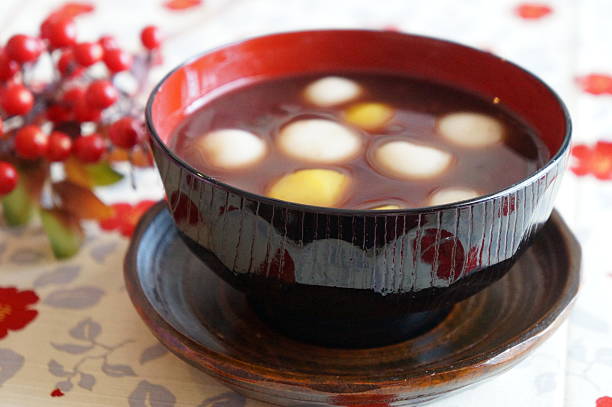 istock Japanese dessert, sweet red-bean soup 508608805