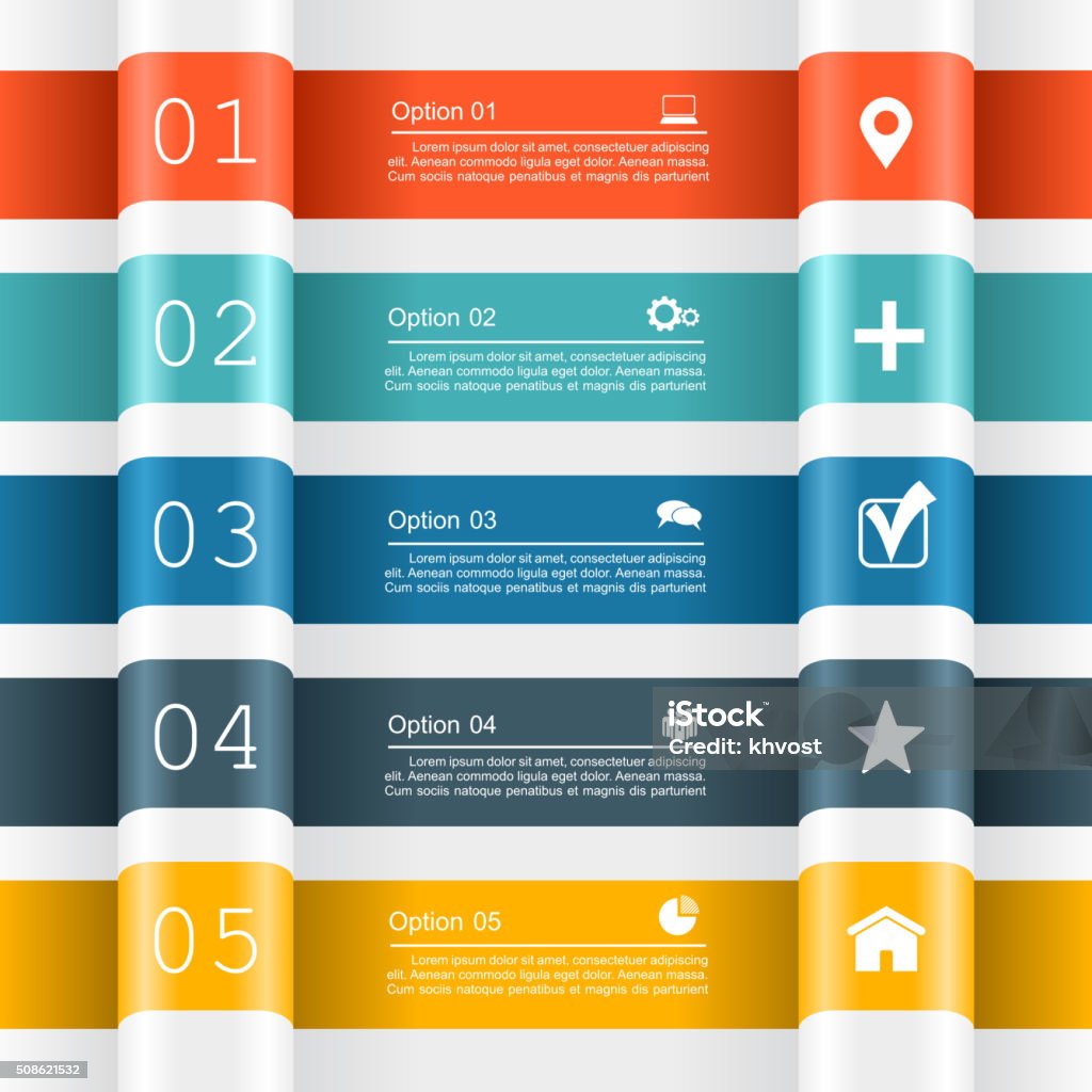 Infography Report Infographic Report Template Vector Illustration Stock Illustration ...