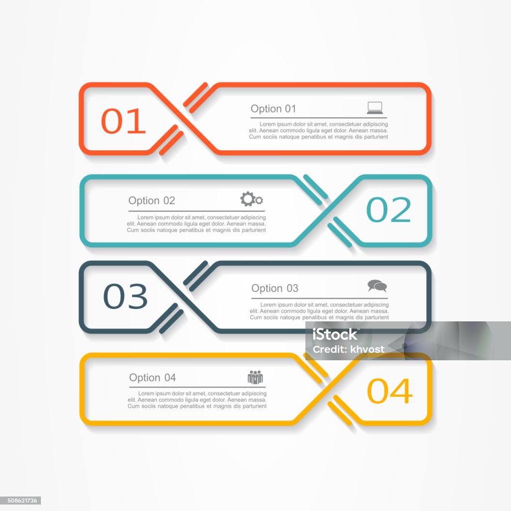 Infographic report template. Vector illustration Infographic report template with place for your data. Vector illustration Infographic stock vector