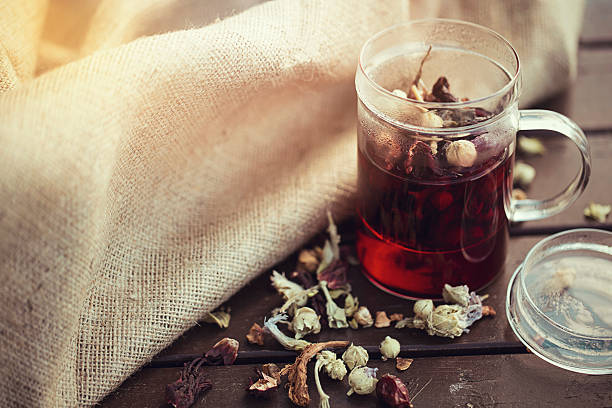 healthy herbal tea healthy herbal tea hawthorn photos stock pictures, royalty-free photos & images
