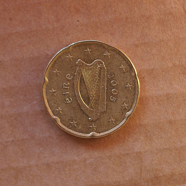 istock Irish 20 Euro Cent coin 508625246