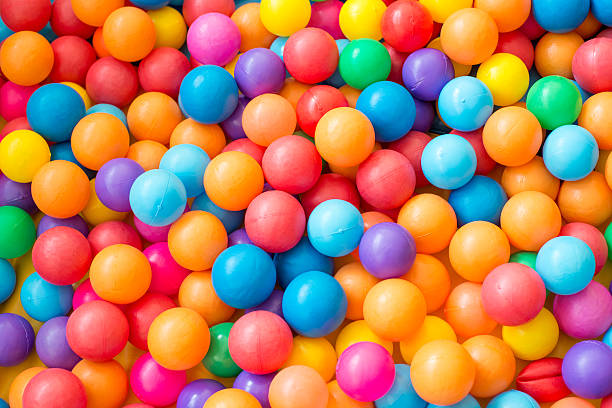 istock Background, colorful plastic balls on children's playground 508626221