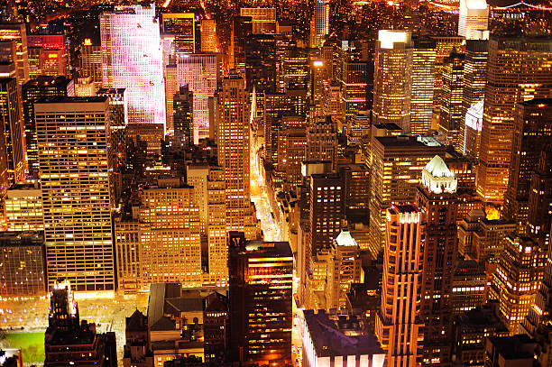 New York City at night