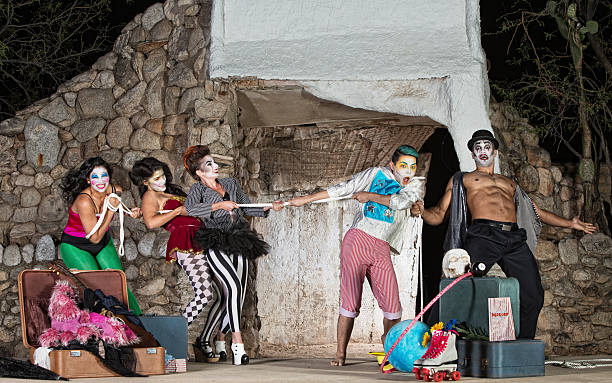 istock Comedy Actors Tug-Of-War 508626386
