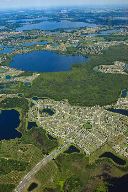 istock Orlando Homes and Lakes - Aerial View 508626868