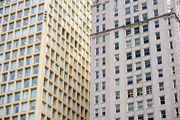 istock Wall of Chicago skyscrapers 508627422