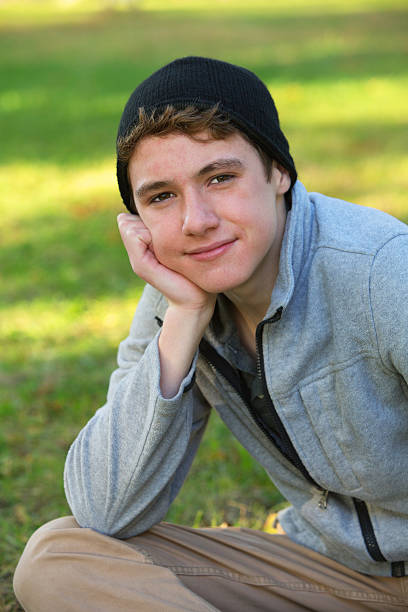 istock Grinning Teen in Hat 508628202