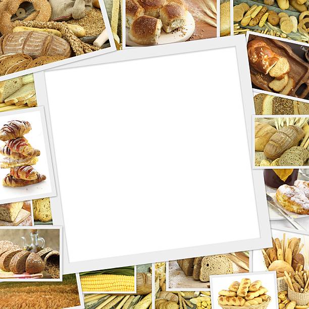 istock Collage with baked goods and blank frame in the middle 508628355