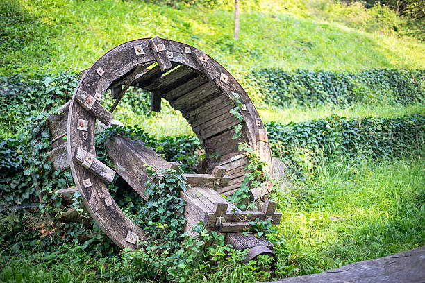 The Old watermill stock photo