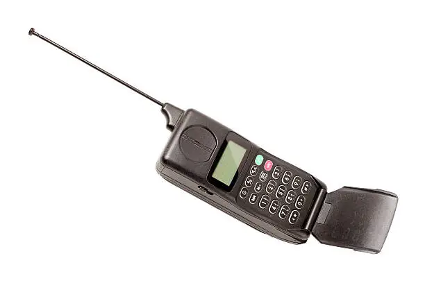 Old mobile phone from the middle of the nineties.