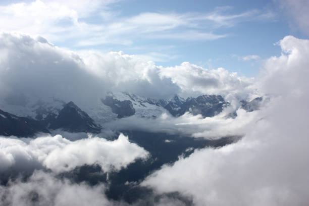 istock Mountains, autumn colors and beautiful clouds 508628833