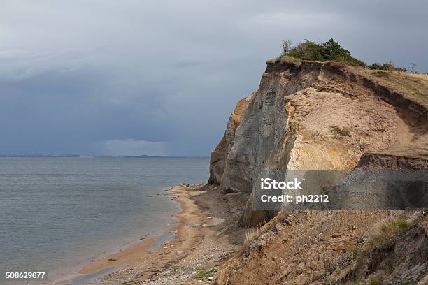The Island Fur With Moler Cliff Denmark Stock Photo - Download Image Now - Cliff, Coastline, Denmark